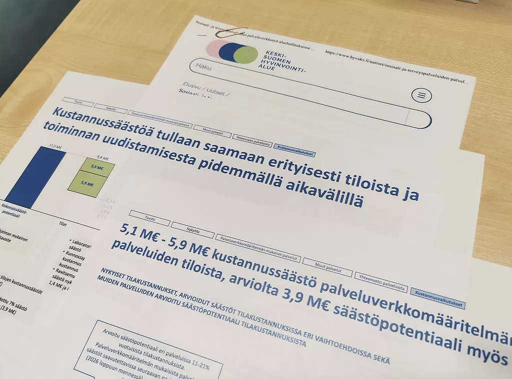 Keski-Suomen Hyvinvointialue: Palveluverkkoehdotus Vahvistaa ...